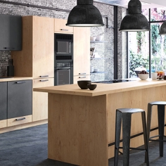 img cuisine noire et bois 